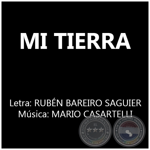MI TIERRA - Msica: MARIO CASARTELLI